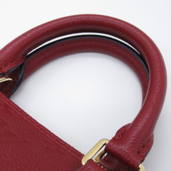 2118800098054 9 Louis Vuitton Neo Alma BB Leather Monogram Empreinte Shoulder Bag Bordeaux