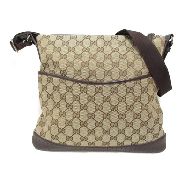 2119900007120 2 Gucci Ophidia Shoulder Bag GG Canvas Beige Brown