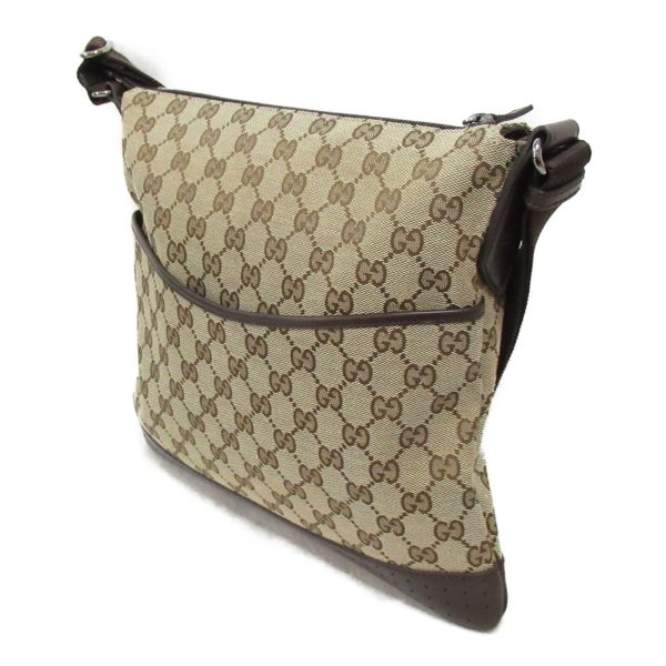 2119900007120 4 Gucci Ophidia Shoulder Bag GG Canvas Beige Brown