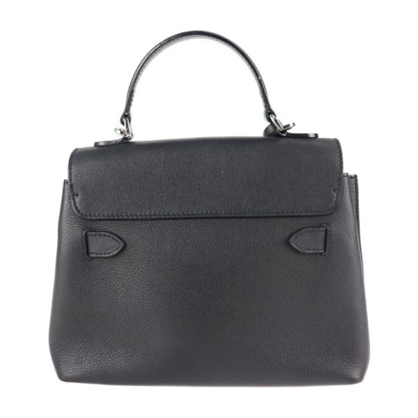 2120063008400 3 Louis Vuitton Lock Me Ever BB Handbag 2way Shoulder Leather Noir