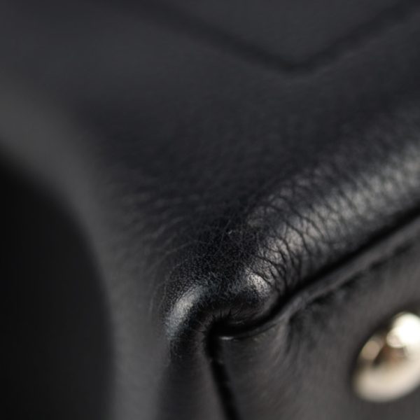 2120063008400 5 Louis Vuitton Lock Me Ever BB Handbag 2way Shoulder Leather Noir