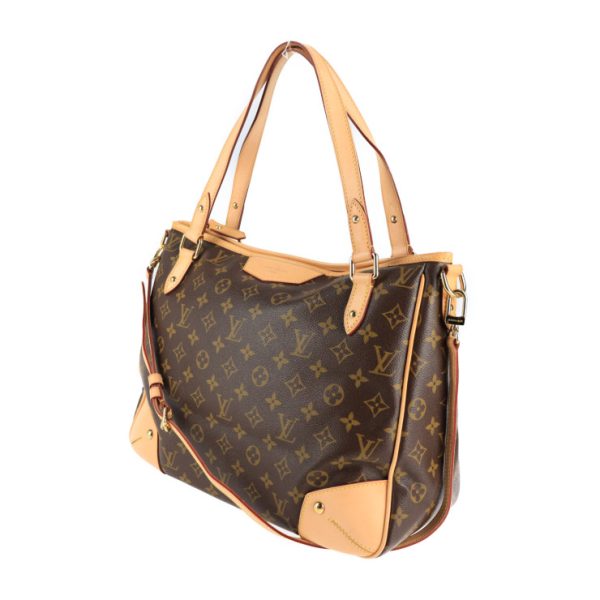 2123093007399 2 Louis Vuitton Estrella MM Shoulder Bag Monogram Canvas Leather 2WAY Tote Bag Handbag Brown