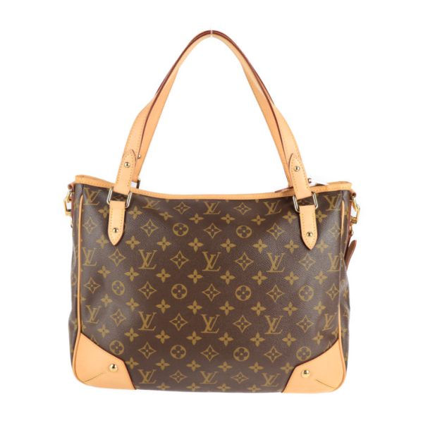 2123093007399 3 Louis Vuitton Estrella MM Shoulder Bag Monogram Canvas Leather 2WAY Tote Bag Handbag Brown