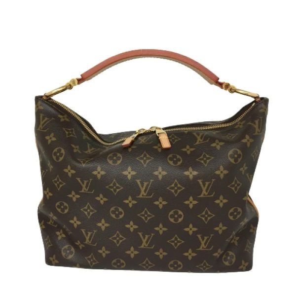 2174200026967 00 LOUIS VUITTON Sully PM Shoulder Bag Brown Monogram