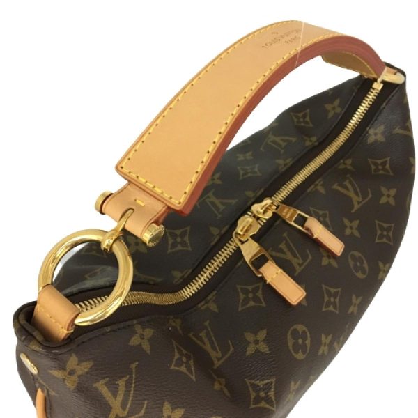 2174200026967 04 LOUIS VUITTON Sully PM Shoulder Bag Brown Monogram