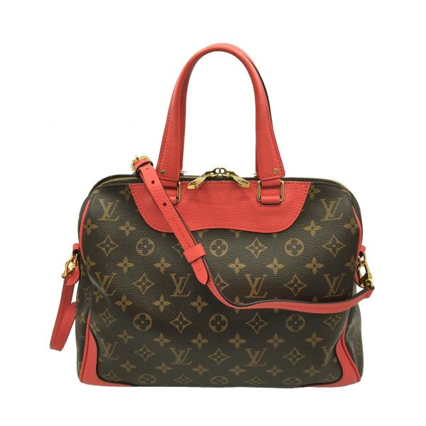 2174200029852 00 Louis Vuitton Retiro Shoulder Bag Monogram Tote Handbag Brown