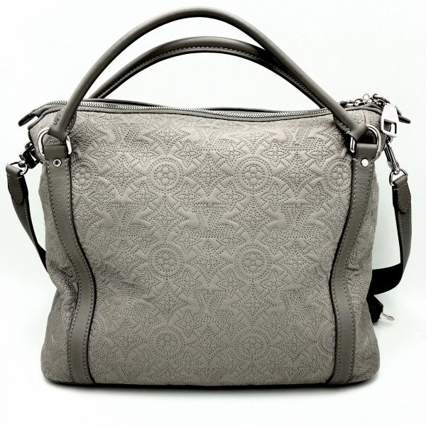 2175900076825 01 Louis Vuitton Ixia PM 2way Handbag Monogram Antia Shoulder Bag Gray