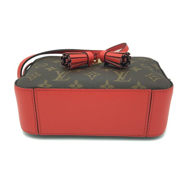 2175900078249 08 Louis Vuitton gold hardware Saintonge Monogram Coquelicot Shoulder Bag Red