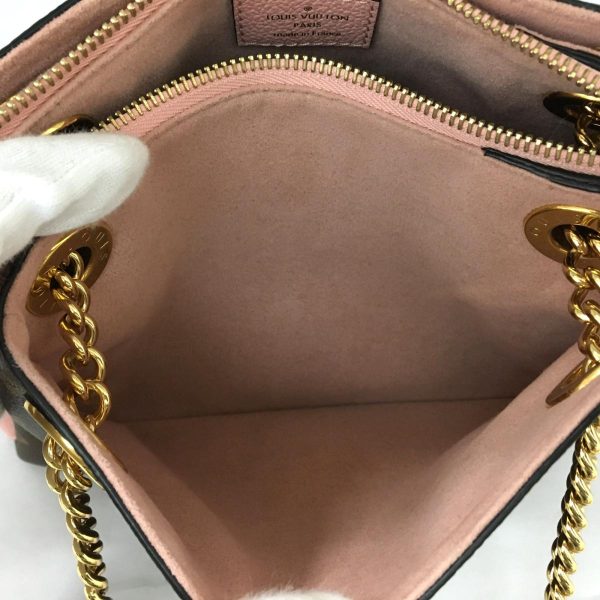 2175900091729 09 Louis Vuitton Surene BB Chain Monogram x Rose Poodle Shoulder Bag brown