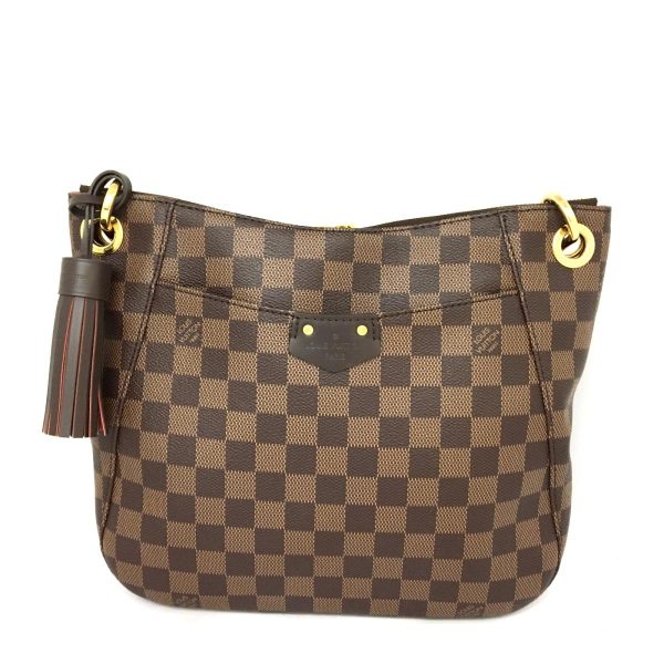 2175900093389 00 Louis Vuitton Southbank Shoulder Bag Brown Damier