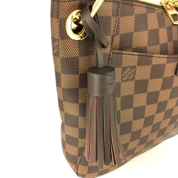 2175900093389 04 Louis Vuitton Southbank Shoulder Bag Brown Damier