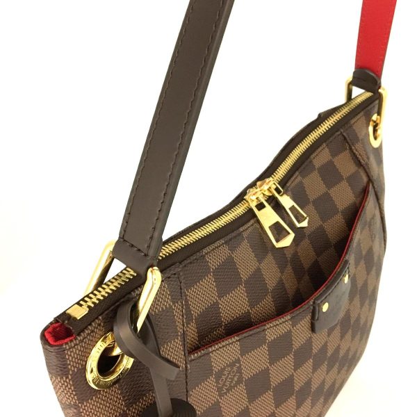 2175900093389 06 Louis Vuitton Southbank Shoulder Bag Brown Damier