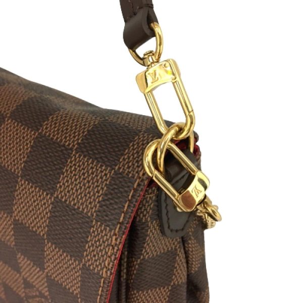 2175900096823 06 Louis Vuitton Favorite MM 2WAY Shoulder Bag Damier