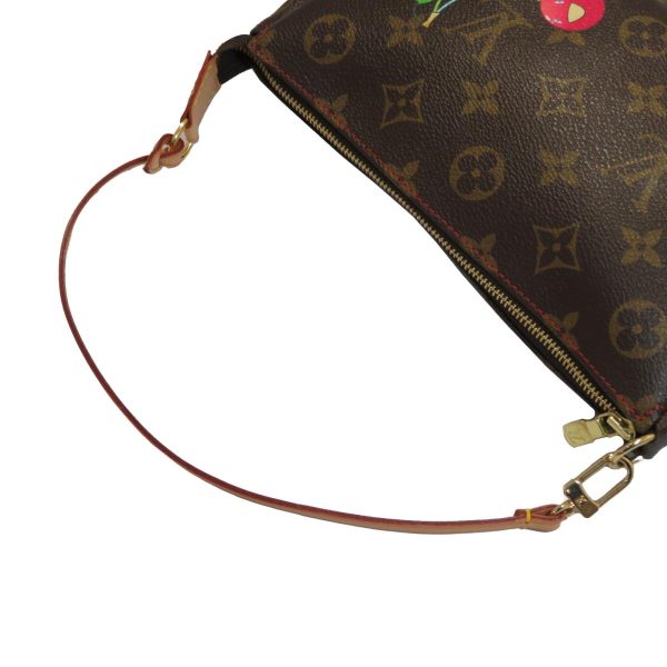 2176100072747 10 Louis Vuitton Accessory pouch Monogram Cherry Shoulder Bag Brown