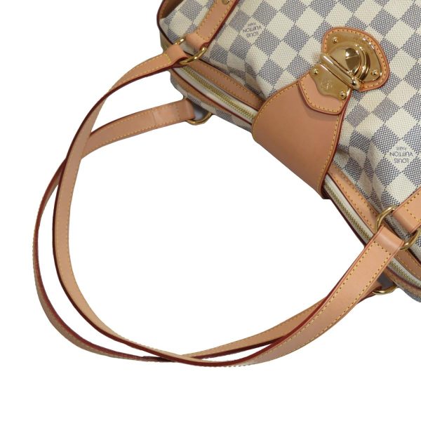 2176100081893 10 Louis Vuitton Stresa Damier Azur Shoulder Bag White