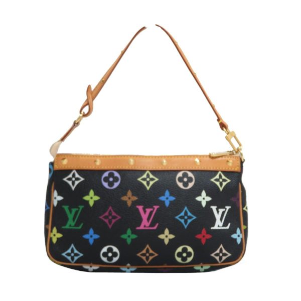 2176100081978 01 Louis Vuitton Accessory Monogram Multicolor shoulder bag Black