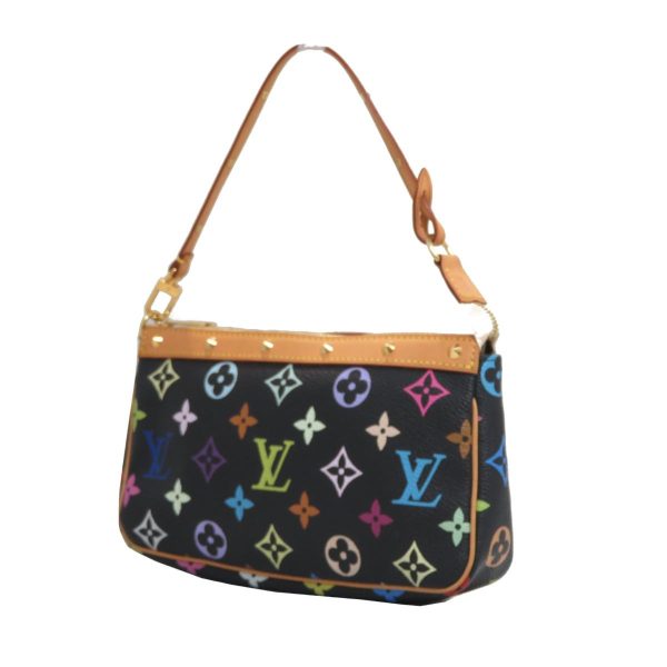 2176100081978 02 Louis Vuitton Accessory Monogram Multicolor shoulder bag Black