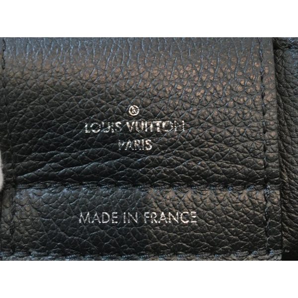 2176100087062 08 Louis Vuitton Lock Me Leather Handbag Black
