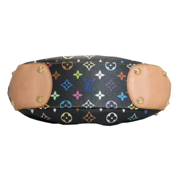 2176200000862 03 Louis Vuitton Judy PM Multicolor Leather Shoulder Bag Black