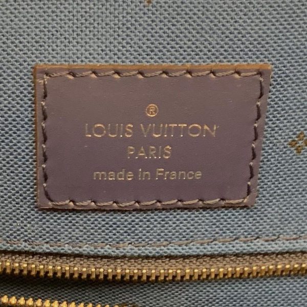 2176500055623 04 Louis Vuitton On the Go GM Monogram Giant Tote Bag Shoulder Bag Blue