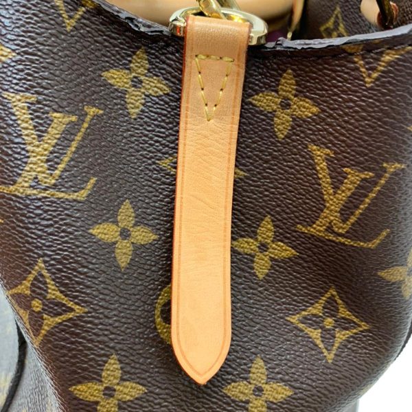 2176500056361 17 Louis Vuitton Montaigne MM 2WAY Handbag Monogram Shoulder Bag Brown