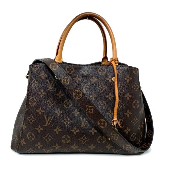 2176500057955 00 Louis Vuitton Montaigne MM 2WAY Handbag Shoulder Bag Monogram