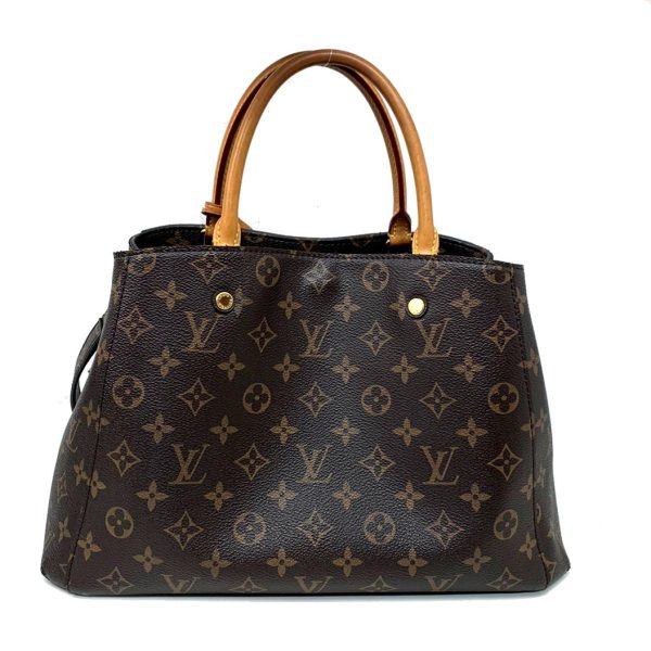 2176500057955 01 Louis Vuitton Montaigne MM 2WAY Handbag Shoulder Bag Monogram