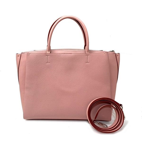 2176500061648 01 Louis Vuitton Lock Me 2 Way Tote Poodle Shoulder Bag Rose