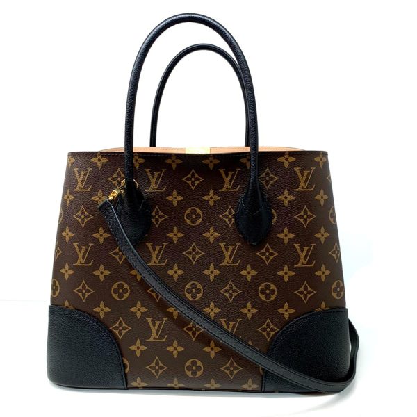 2176500062478 01 Louis Vuitton Flandrin 2way gold hardware monogram shoulder bag brown