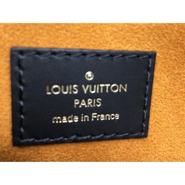 2176700034275 07 Louis Vuitton On the Go GM Amplant Empreinte Tote Bag Black