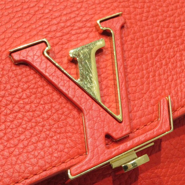 2177000005323 16 Louis Vuitton Volta Handbag Taurillon Shoulder Bag Red