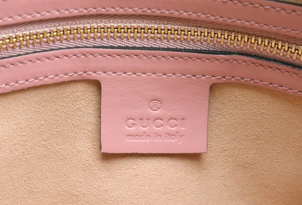 21881509 7 GUCCI Guccissima Crossbody Sima leather pink