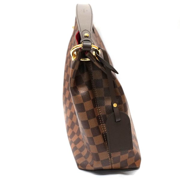 22 1860 3 Louis Vuitton Graceful PM Shoulder Bag Damier Ebene Canvas Brown Bag