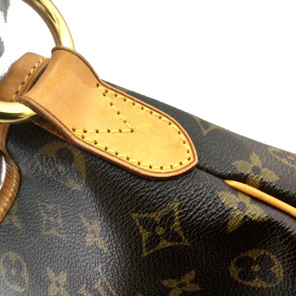 22 2042 15 Louis Vuitton Delightful PM Monogram Canvas One Shoulder Bag Brown