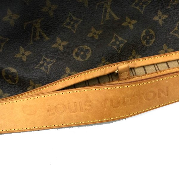 22 2042 8 Louis Vuitton Delightful PM Monogram Canvas One Shoulder Bag Brown