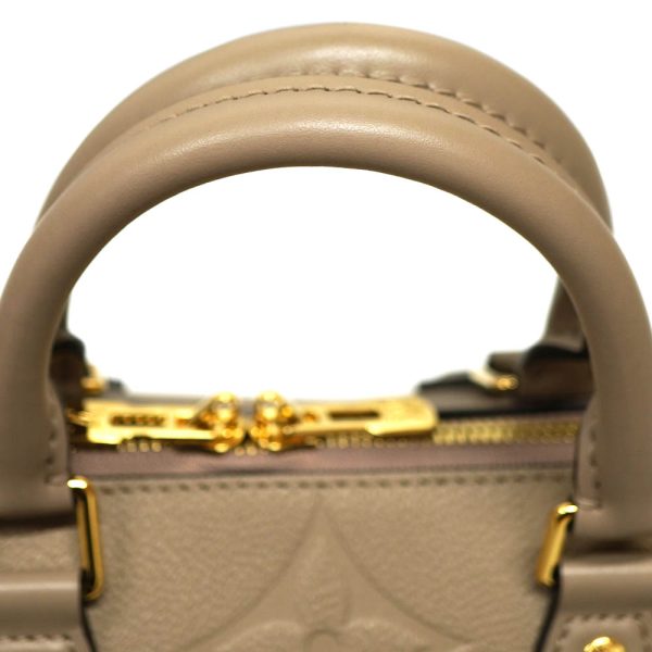 22 2213 8 Louis Vuitton Speedy Bandouliere 25 Monogram Empreinte Handbag Beige