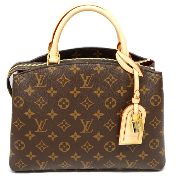 22 3214 1 Louis Vuitton Petit Palais PM Monogram Shoulder Bag Brown