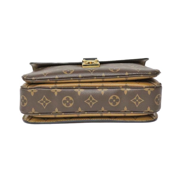 22 7333 4 Louis Vuitton Pochette Metis MM Monogram Shoulder Bag Brown