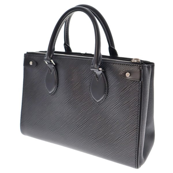 22 7436 2 Louis Vuitton Grenelle Tote PM Epi Leather Handbag Black