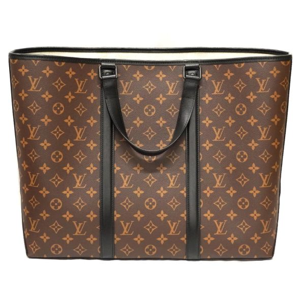 22 8626 2 Louis Vuitton Weekend GM Monogram Canvas Shoulder Bag Brown