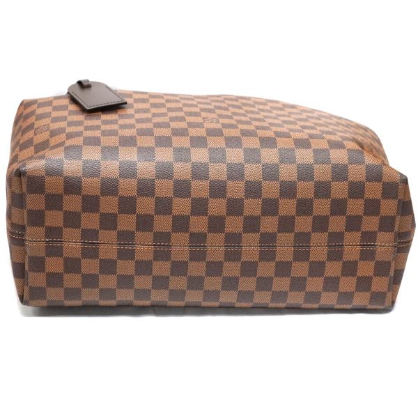 22 9412 5 Louis Vuitton Graceful MM Shoulder Bag Damier Ebene Canvas Brown