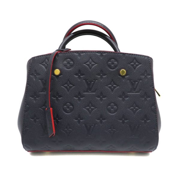 2200690 1 Louis Vuitton Montaigne BB Monogram Empreinte Handbag Navy