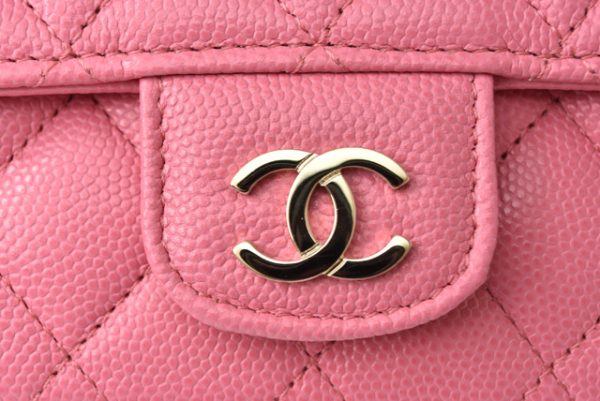 2209 779 1 ch 4 Chanel smartphone shoulder bag mini pouch Pink