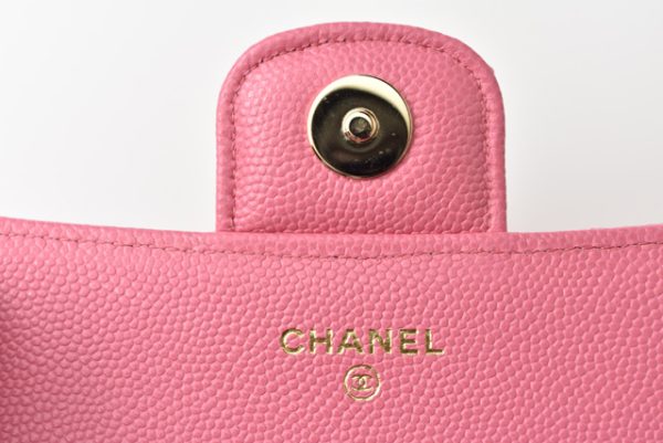 2209 779 1 ch 7 Chanel smartphone shoulder bag mini pouch Pink