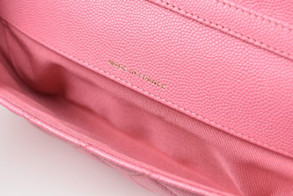 2209 779 1 ch 9 Chanel smartphone shoulder bag mini pouch Pink