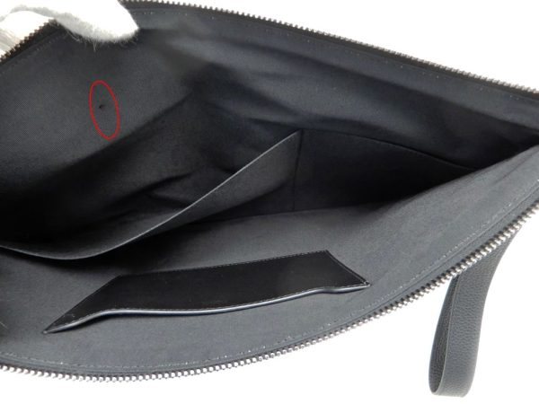 221020tjno7 04 Dior Canvas Calf Beige Black Navy Dior Oblique Jacquard A4 Pouch Clutch Bag