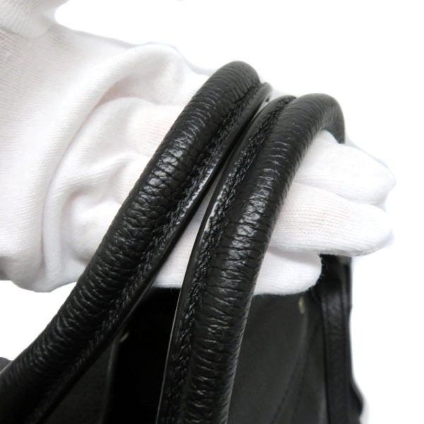 23 Celine Big Bag Small Handbag Tote Bag Leather Simple Black
