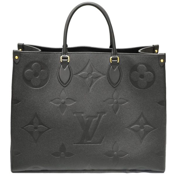 23 183 1 Louis Vuitton Onthego Monogram Empreinte Shoulder bag Black