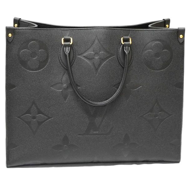 23 183 2 Louis Vuitton Onthego Monogram Empreinte Shoulder bag Black