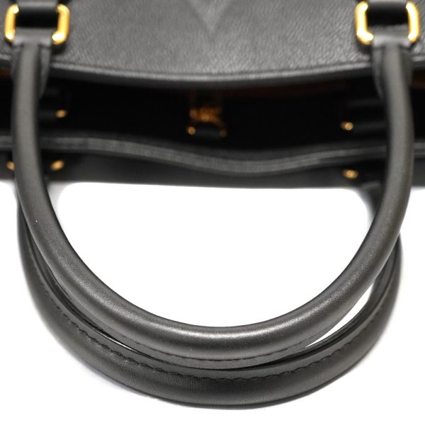 23 183 7 Louis Vuitton Onthego Monogram Empreinte Shoulder bag Black